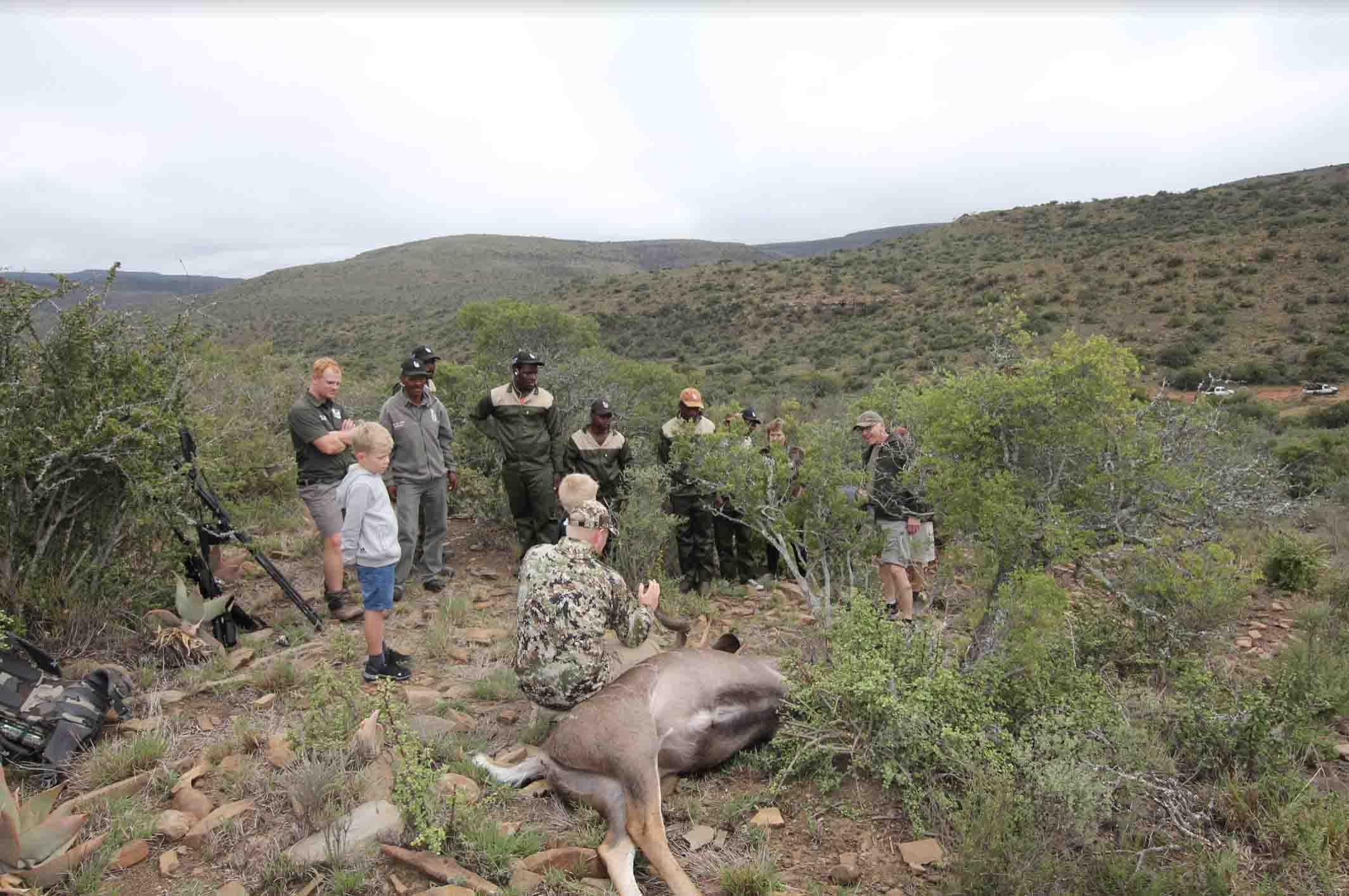 bjergjagt på kudu